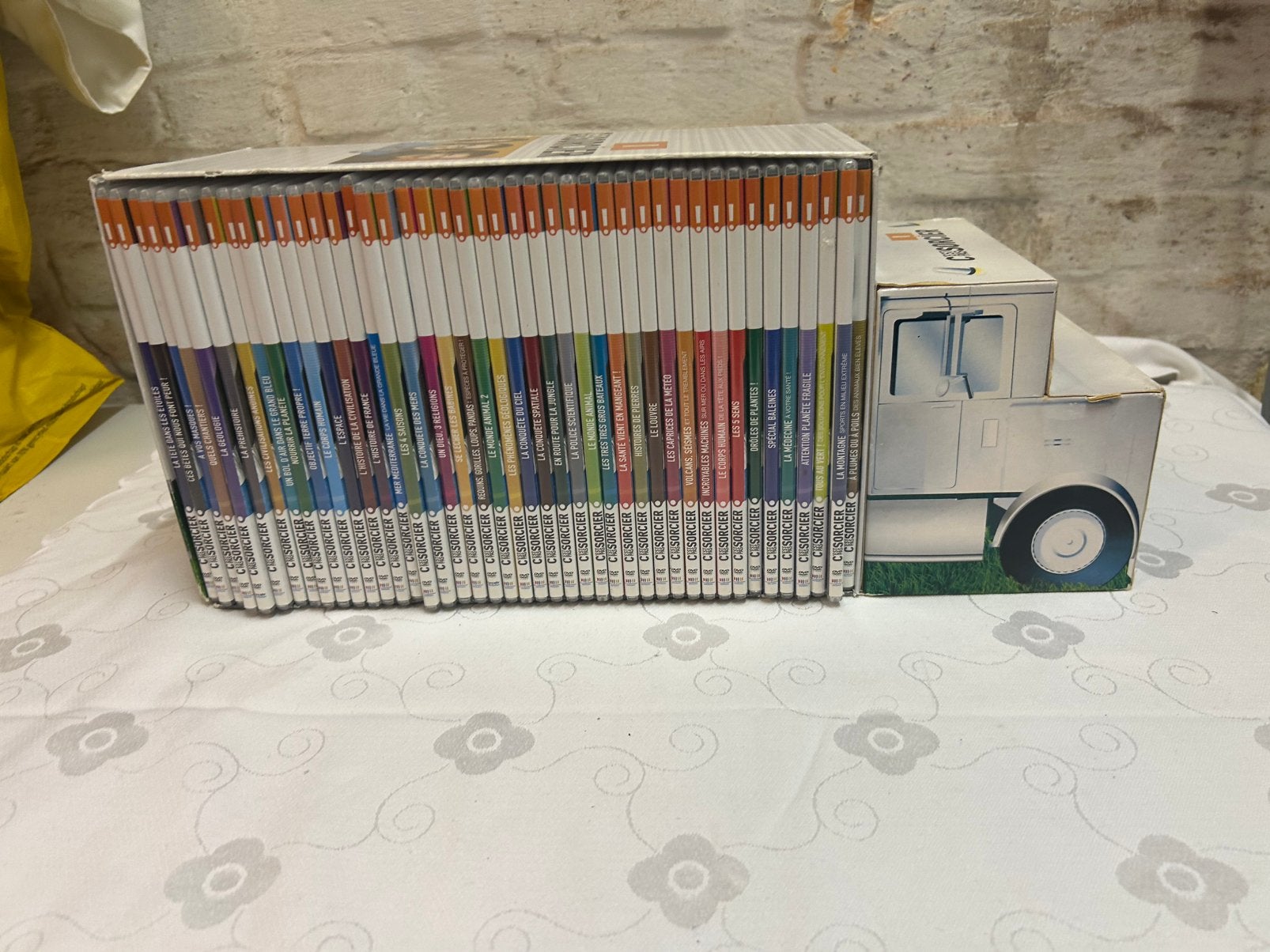 C’est pas sorcier – Coffret Camion – Intégrale 44 DVD, Enlèvement, Utilisé, Coffret
