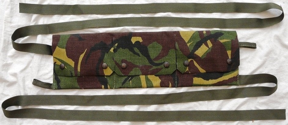 Bandelier / Bandolier / Tasje, Woodland Camo, KL, 1990s.(1), Ophalen of Verzenden, Landmacht, Overige typen