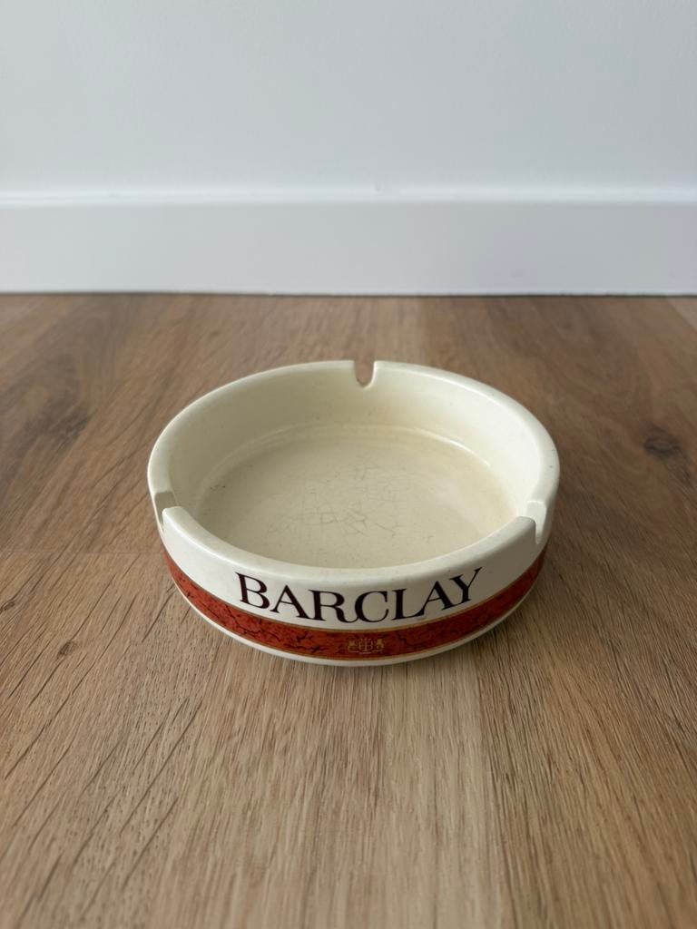 Cendrier Barclay vintage, Enlèvement, Utilisé, Cendrier