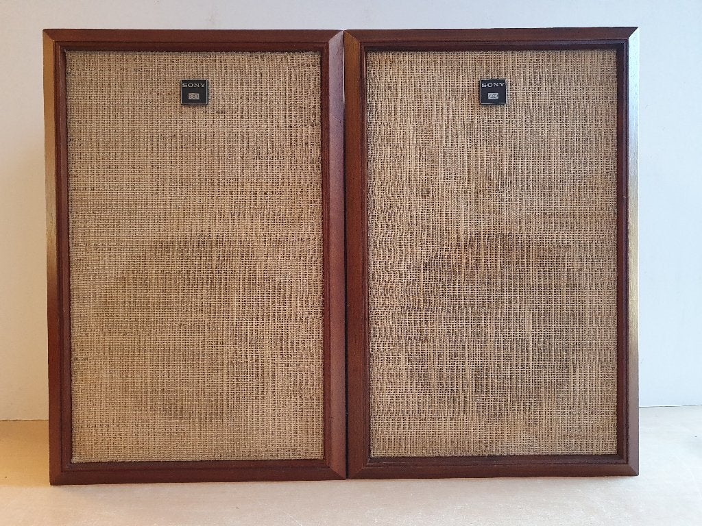 2 Vintage luidsprekers / speakers Sony, Audio, Tv en Foto, Luidsprekerboxen, Ophalen, Sony