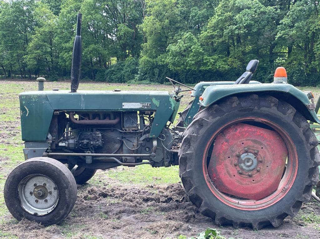 Fendt 105 turbomatic, Ophalen, Fendt