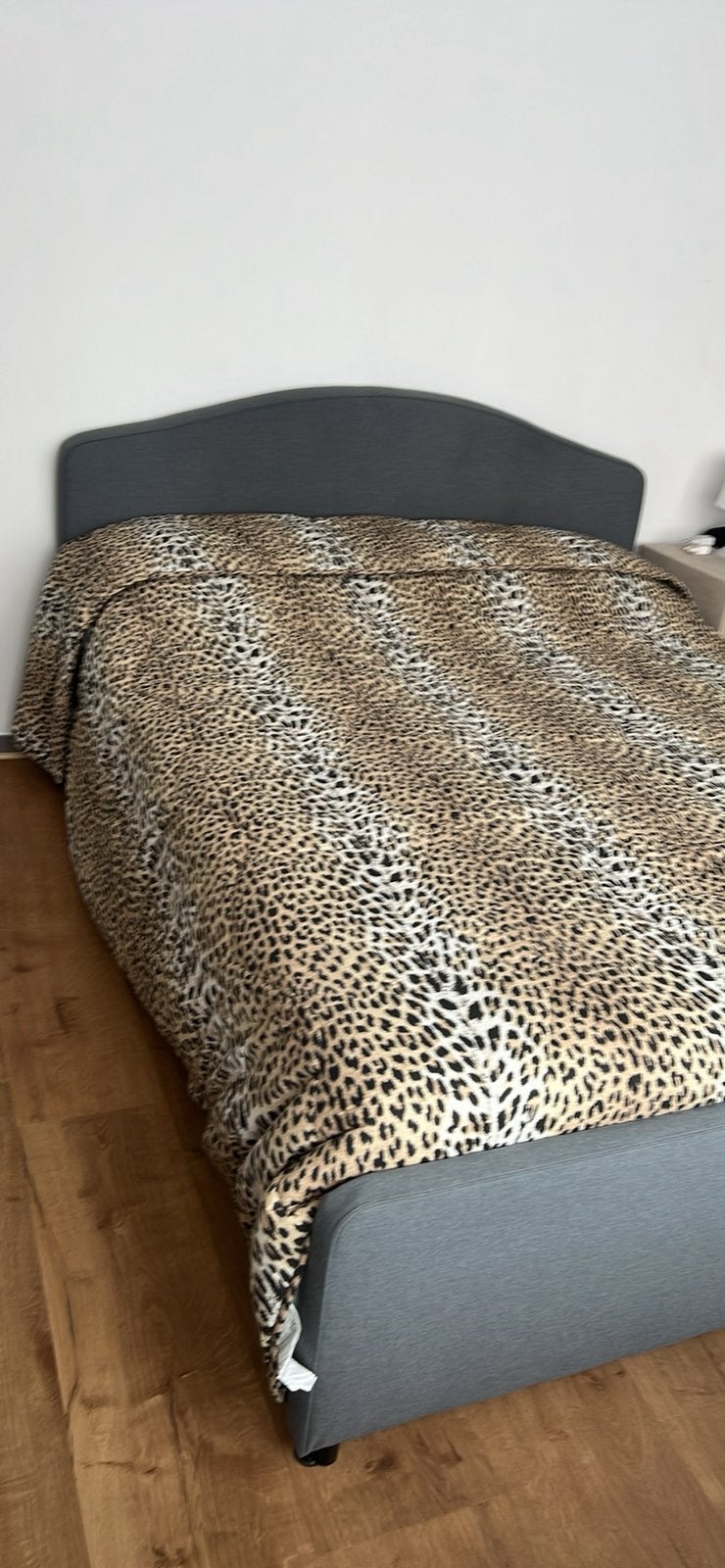 Lit matelassé complet matelas, sommier ikea, Maison & Meubles, Enlèvement, Comme neuf