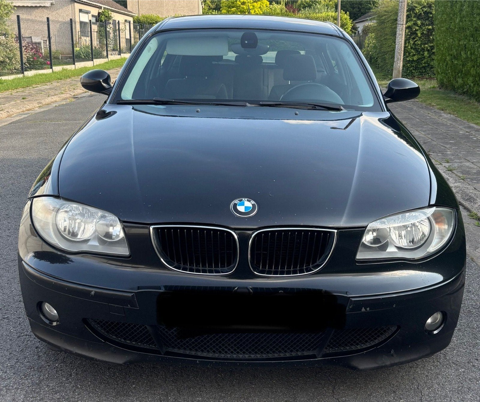 BMW 118 D PRÊT À IMATTRICULE, Autos, Euro 5, Achat, Boîte manuelle, Noir