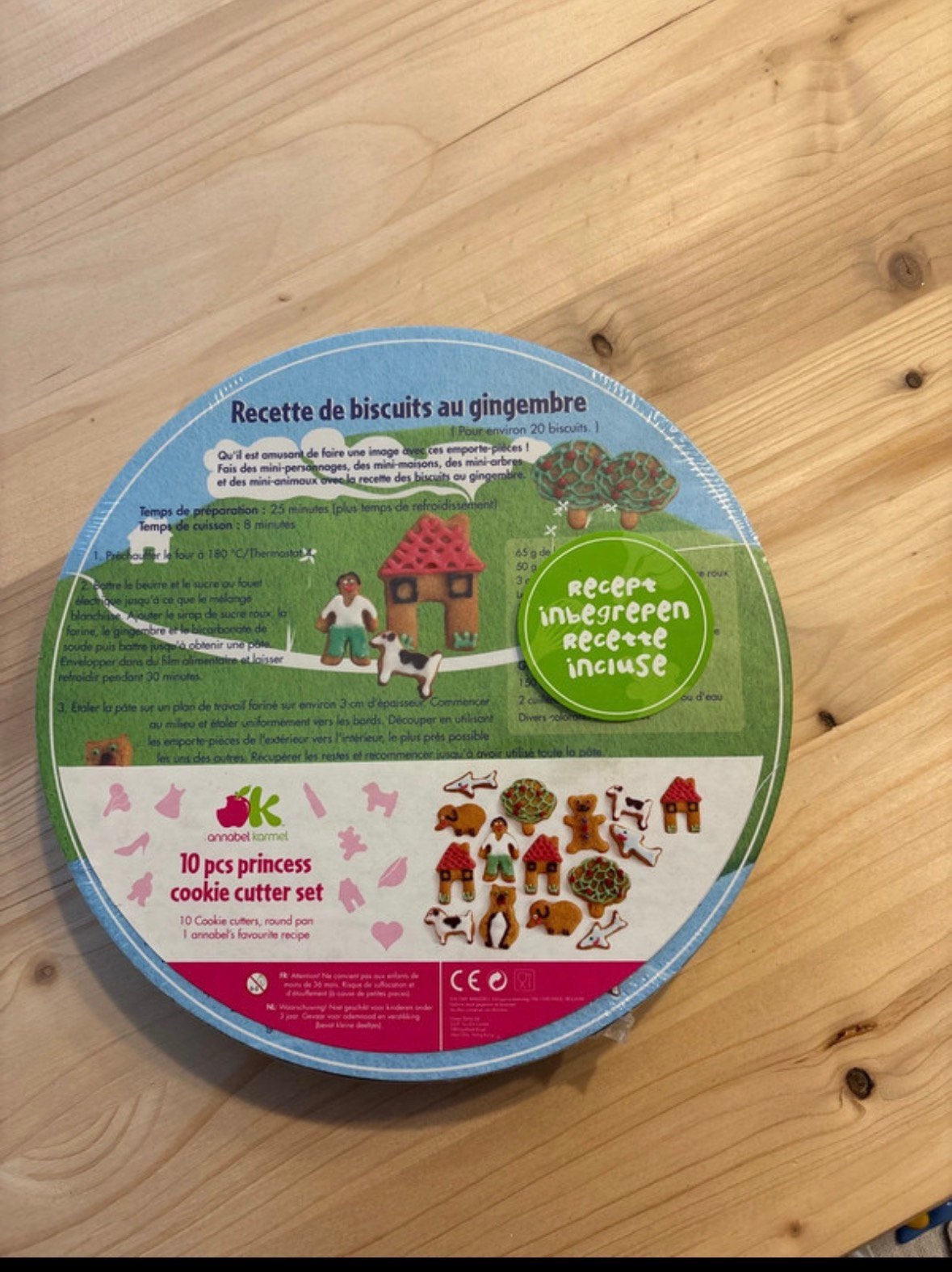10 delig princess koekjes cutter set, Ophalen, Zo goed als nieuw