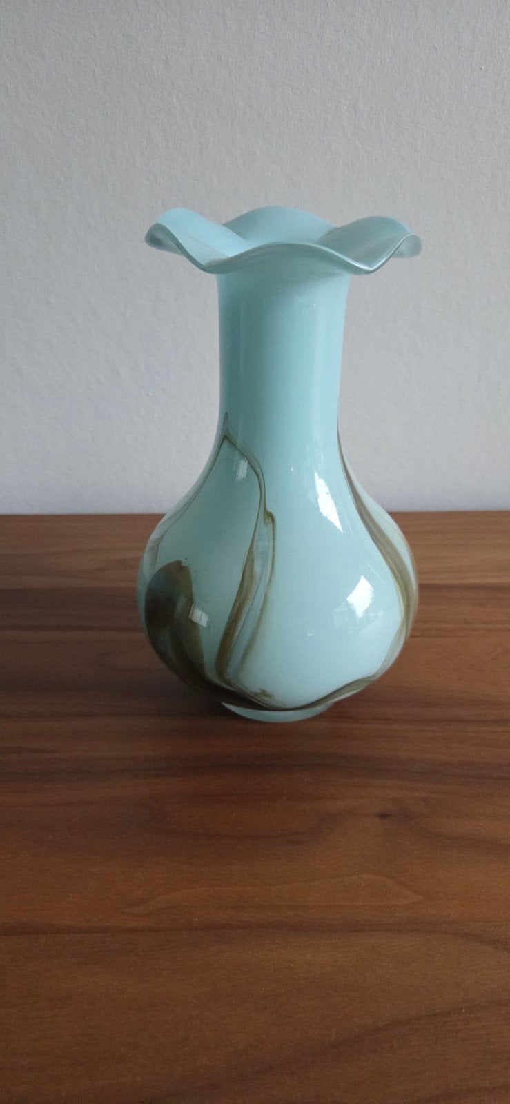 zeer mooie vintage vaas - Snowflakes - Dalian, Ophalen of Verzenden