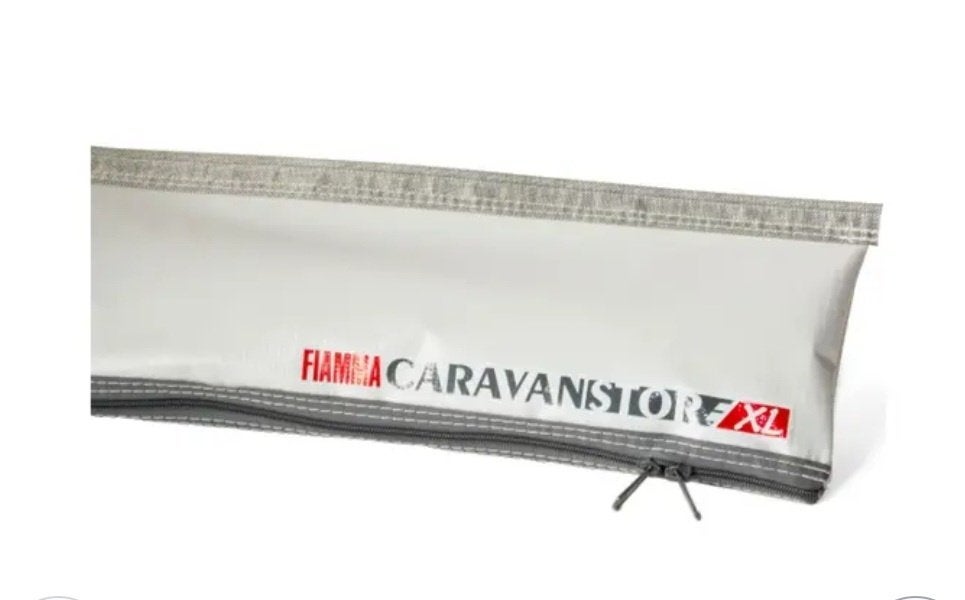 Zakluifel Fiamma 310 meter doek grijs, Caravanes & Camping, Enlèvement, Comme neuf, Fiamma