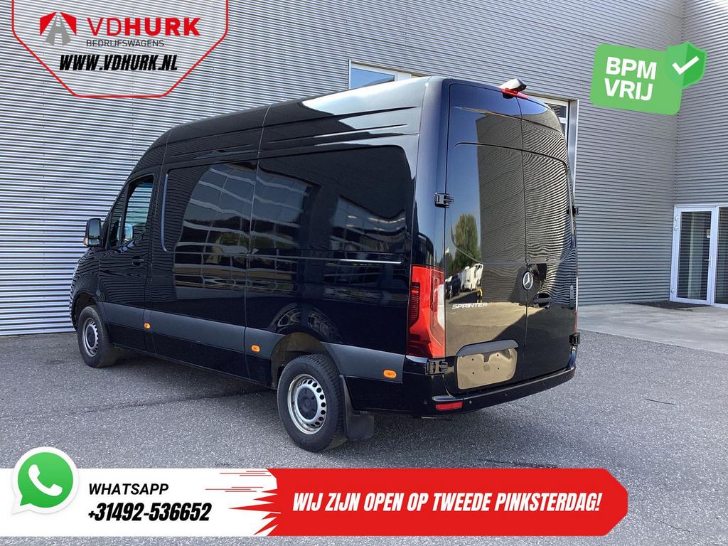 Mercedes-Benz Sprinter 317 CDI Aut. L2H2 3.5t Trekverm./ LED, Auto's, Bestelwagens en Lichte vracht, Automaat, Zwart, Mercedes-Benz