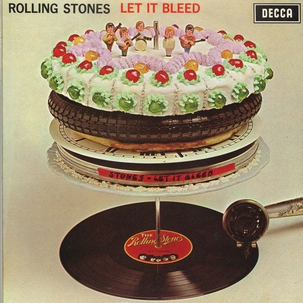 ROLLING STONES LET IT BLEED (Australië), Cd's en Dvd's, Vinyl | Rock, Zo goed als nieuw, Poprock, LP, Fotohoes, 12 inch, Ophalen of Verzenden
