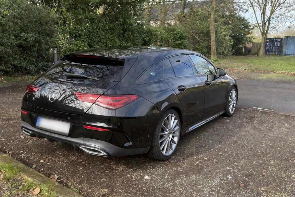 Mercedes CLA 200 AMG LINE, Auto's, Mercedes-Benz, CLA, Zwart, 4 cilinders, Zwart