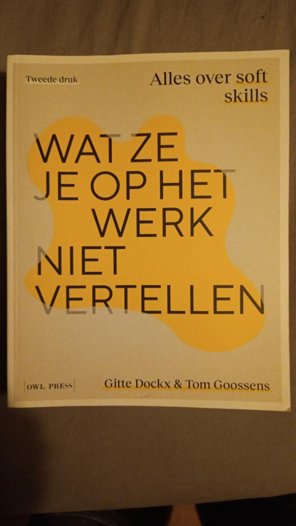 Gitte Dockx - Wat ze je op het werk niet vertellen, Boeken, Ophalen, Gitte Dockx; Tom Goossens