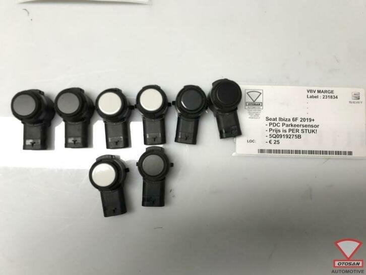capteur de stationnement pdc seat ibiza 6f 2019+ 5q0919275b, Autovia A-2, Km 585 585
08760  Martorell, ES, SEAT S.A., Utilisé