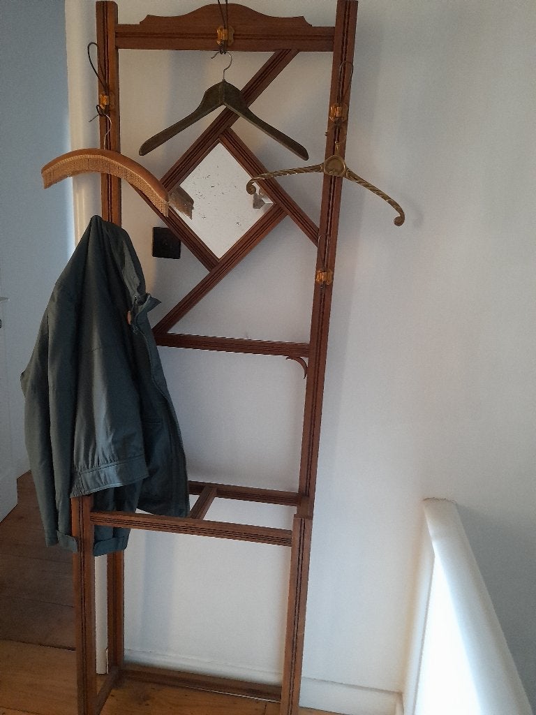 Vestiairekast, kapstok antiek, Ophalen, Gebruikt, Staande kapstok