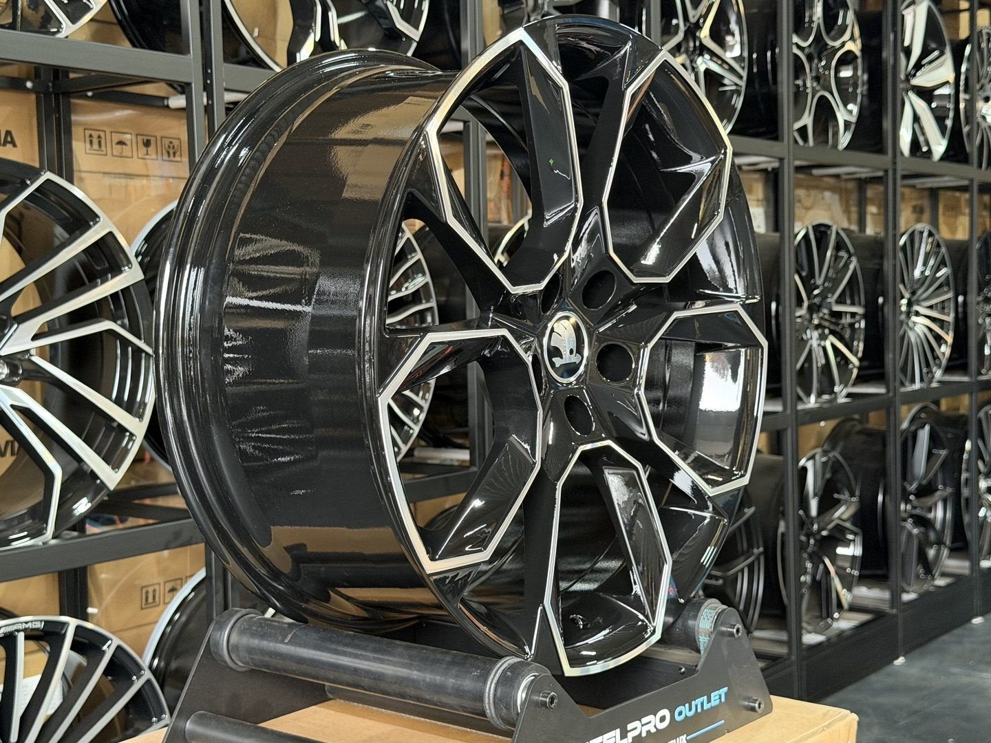 18" SKODA RS look velgen 5X112 SKODA OCTAVIA KODIAQ KAROQ VW, Auto-onderdelen, Velg(en), -, -, Nieuw