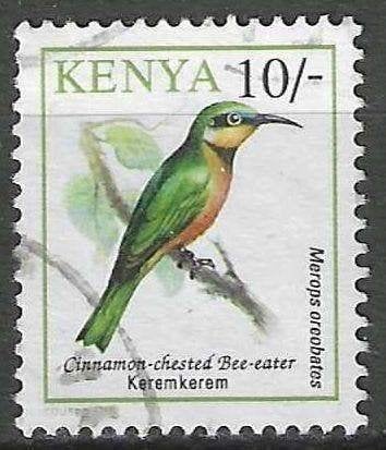 Kenya 1993 - Yvert 566 - Faune - Oiseaux (ST), Envoi, Affranchi
