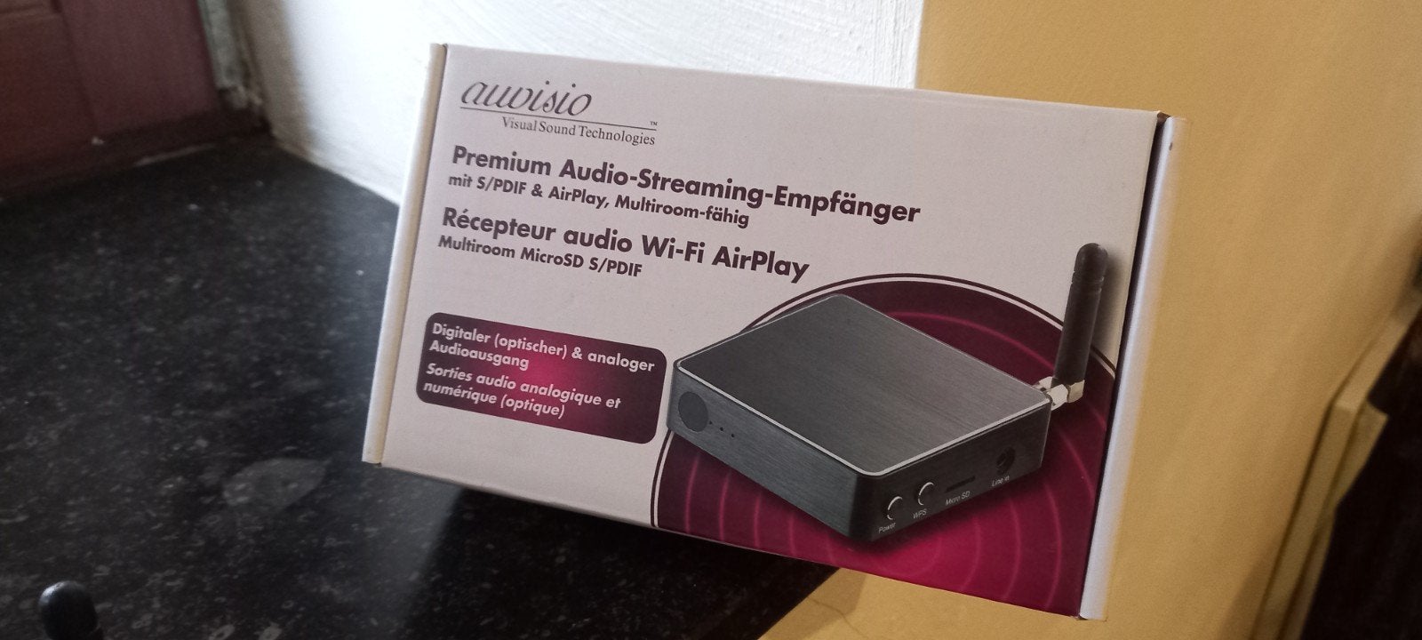 Recepteur audio Wi-Fi AirPlay, Audio, Tv en Foto, Cassettedecks, Ophalen of Verzenden