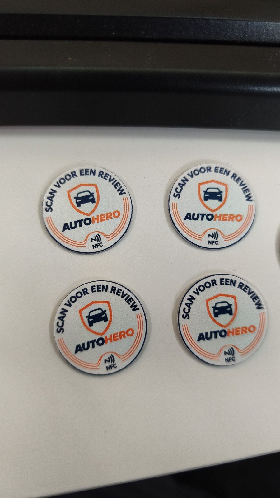 nfc review stickers 2,5cm verhoog je online reviews, Enlèvement ou Envoi, Neuf