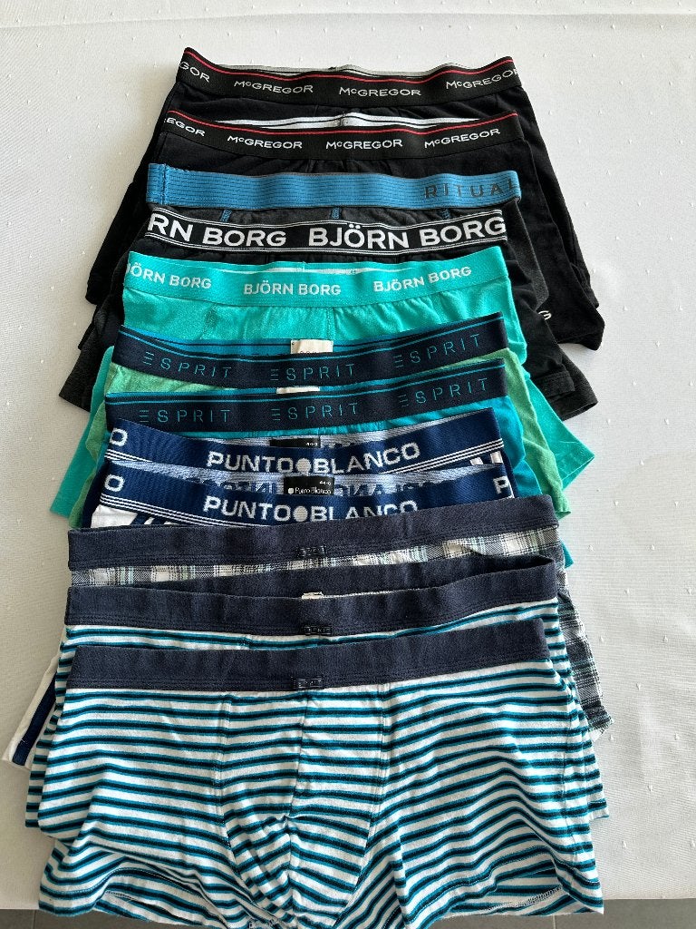 12 stuks heren boxer 's maat smal ., Ophalen of Verzenden, Overige kleuren, Anders, Boxer