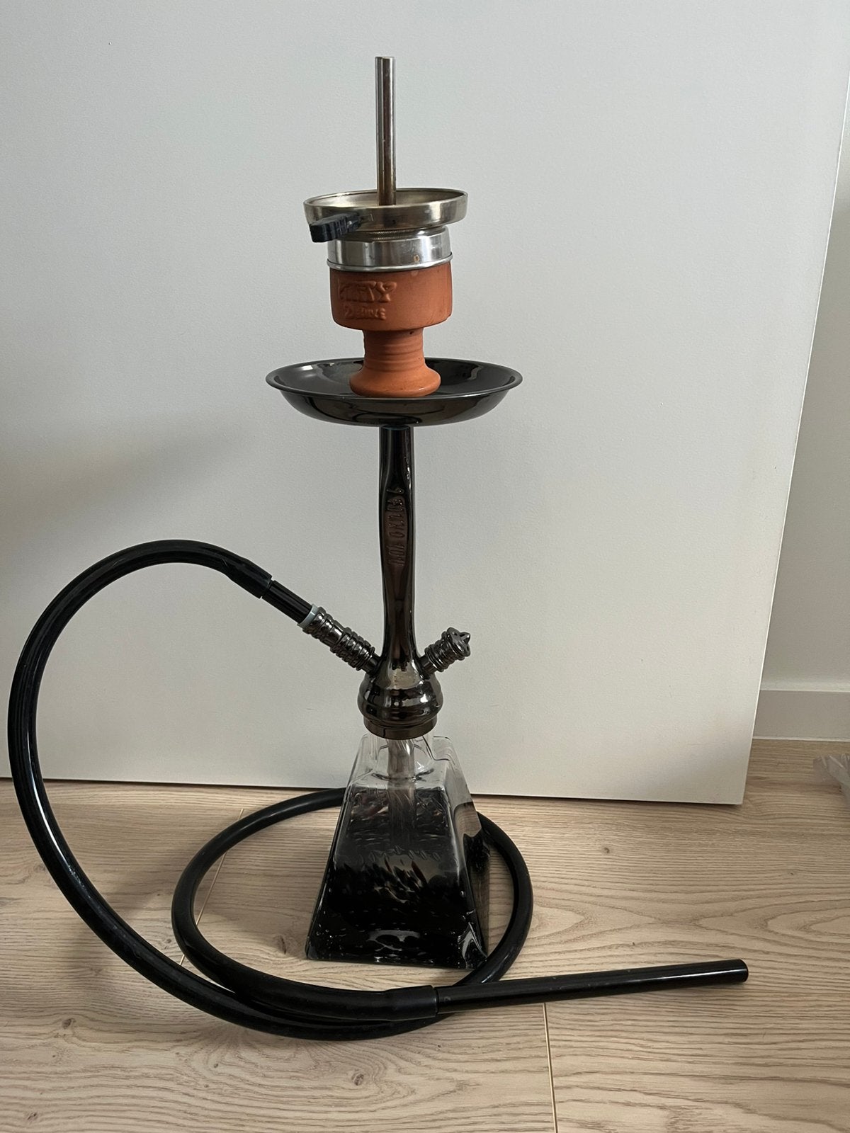 Chicha + accessoires (tabac, chauffe charbon et charbons), Enlèvement, Utilisé, Narguilé