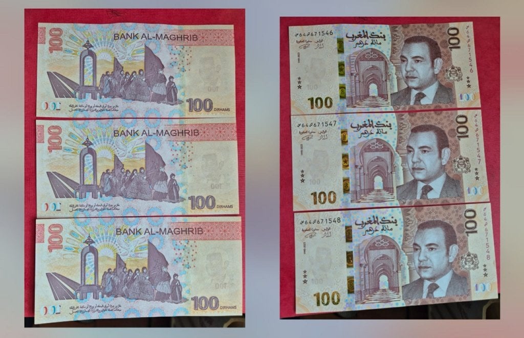 100 Dirhams pick-81 Marokko, Enlèvement ou Envoi, Autres pays, Série