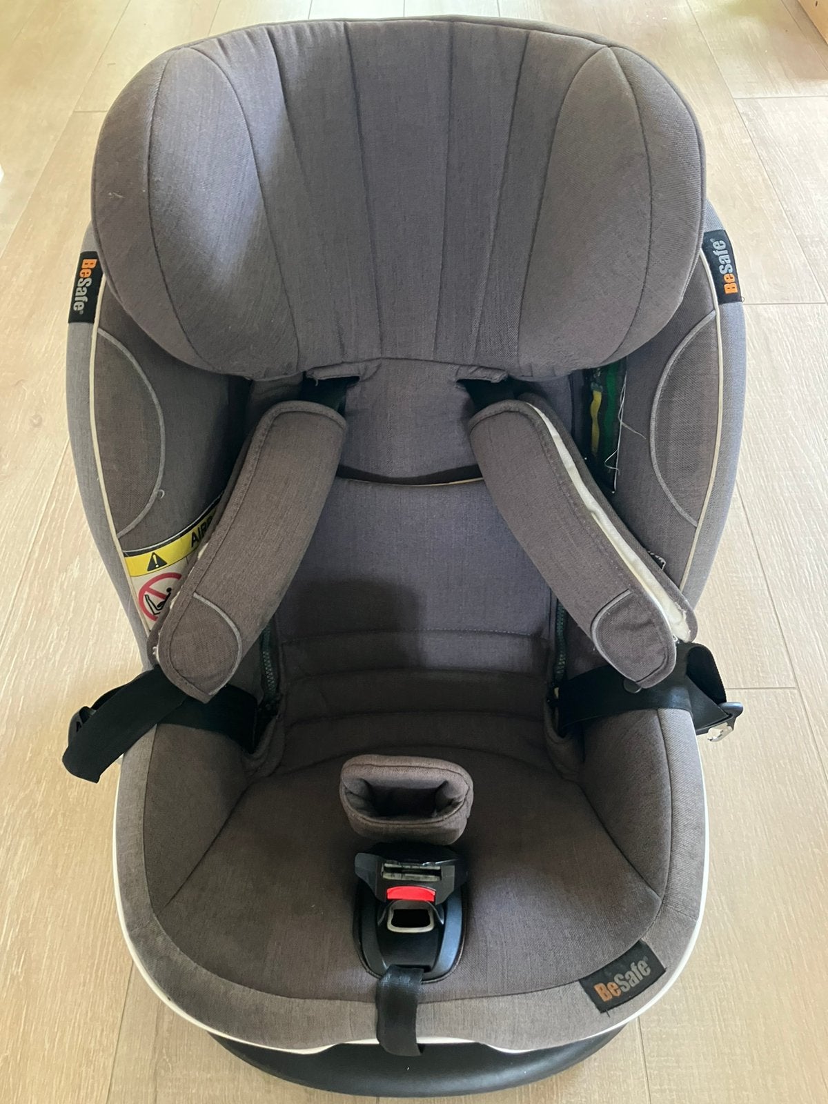 BeSafe autostoel 0-18 kg of 105 cm incl. ISOfix, Gebruikt, 0 t/m 18 kg, Verstelbare rugleuning, Isofix