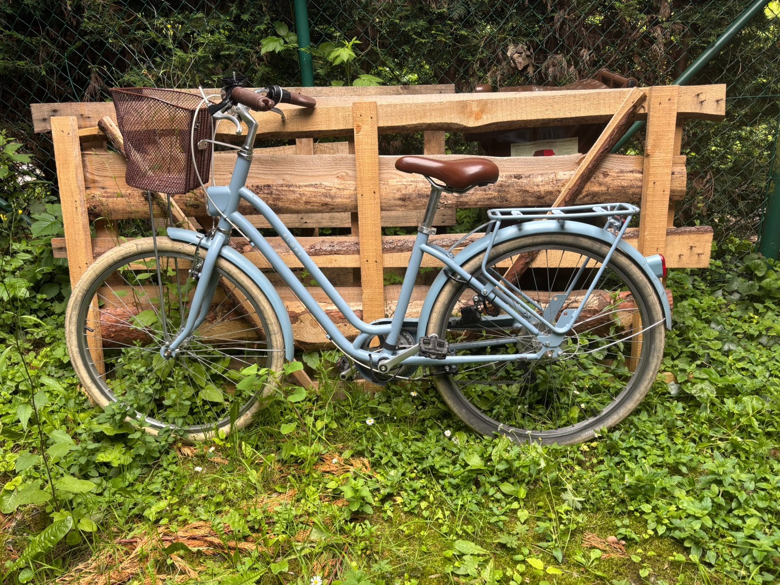 Elops stadsfiets, Fietsen en Brommers, Fietsen | Dames | Damesfietsen, Gebruikt, Velgrem, 50 tot 53 cm, Ophalen