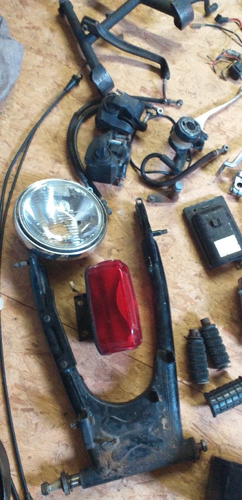 ONDERDELEN SUZUKI GS 550 BJ 1978-1980, Motoren, Ophalen, Gebruikt