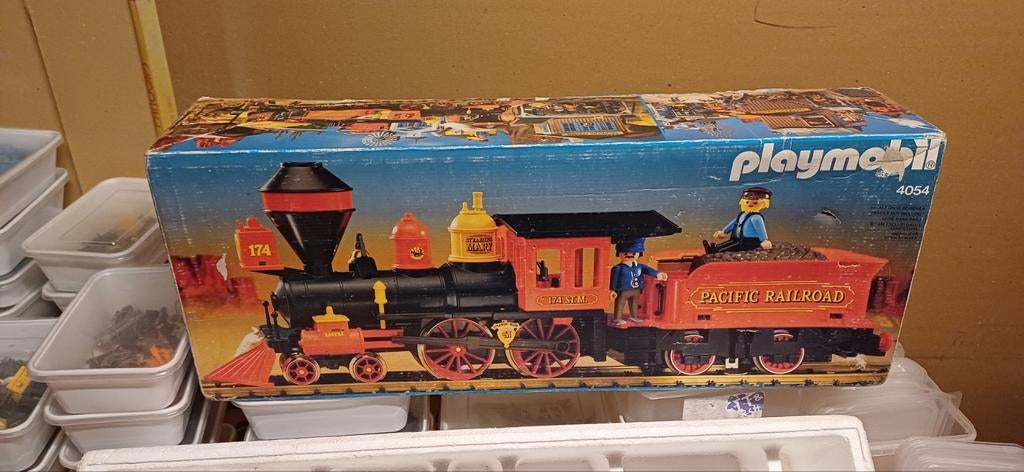 Playmobil 4054 Steaming Mary Train Western, Kinderen en Baby's, Speelgoed | Playmobil, Ophalen of Verzenden, Zo goed als nieuw