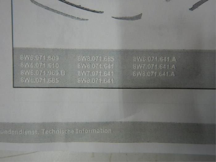 Audi A5 B9 8W8 S-Line Sportback Sideskirts Set, Auto-onderdelen, Ophalen of Verzenden, Gebruikt