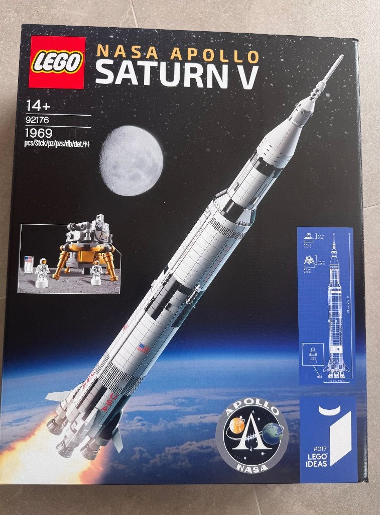 Lego 92176 NASA Apollo Saturn V - Nieuw / Sealed, Lego, Nieuw, Ophalen of Verzenden, Ideas