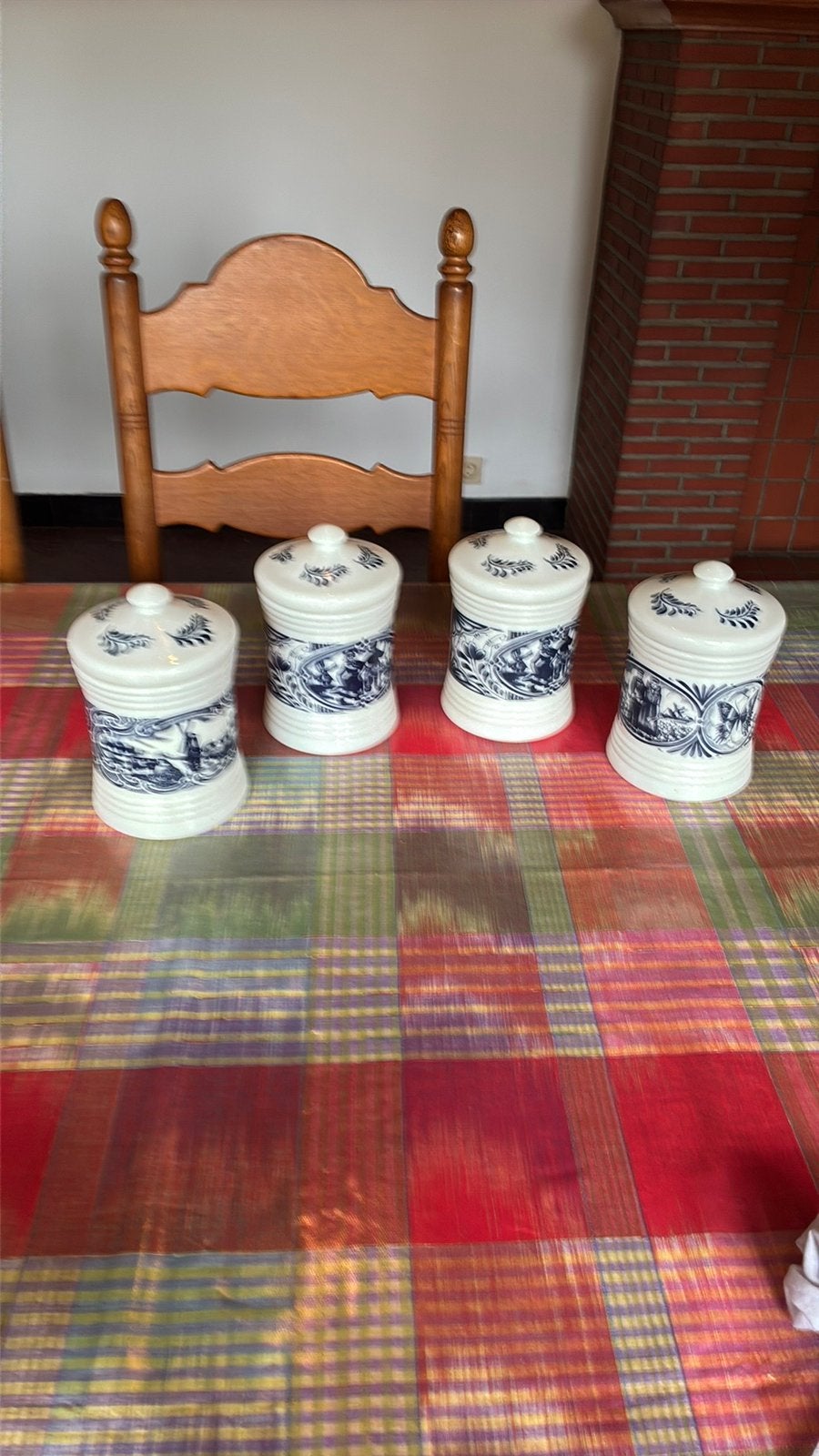 4 voorraad potten, Antiquités & Art, Antiquités | Email, Enlèvement