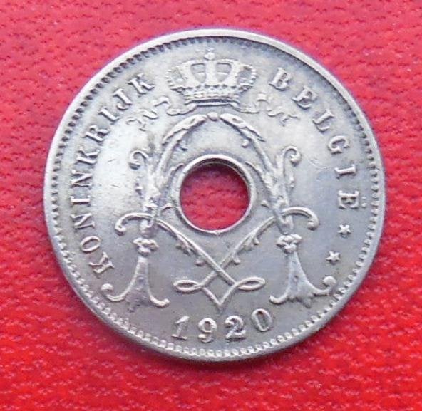 1920 5 centimes en NL Albert 1er, Verzenden, Metaal, Losse munt