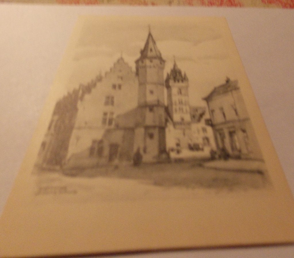 KERKTOREN DENDERMONDE, Ophalen of Verzenden, Oost-Vlaanderen