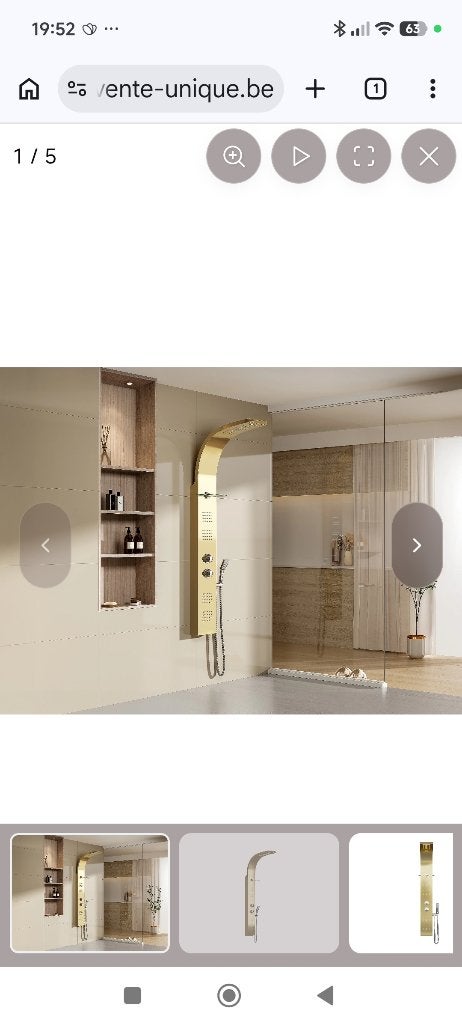 Colonne de douche hydro massante neuve, Bricolage & Construction, Enlèvement, Neuf, Douche