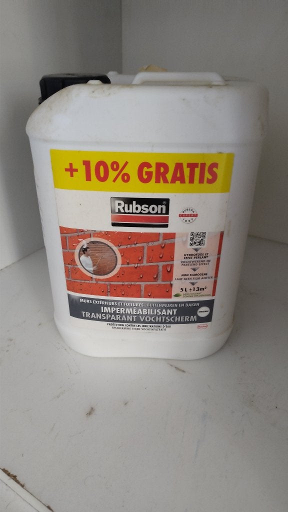 Rubson invisible 5 L, Ophalen, Overige kleuren, 5 tot 10 liter, Nieuw