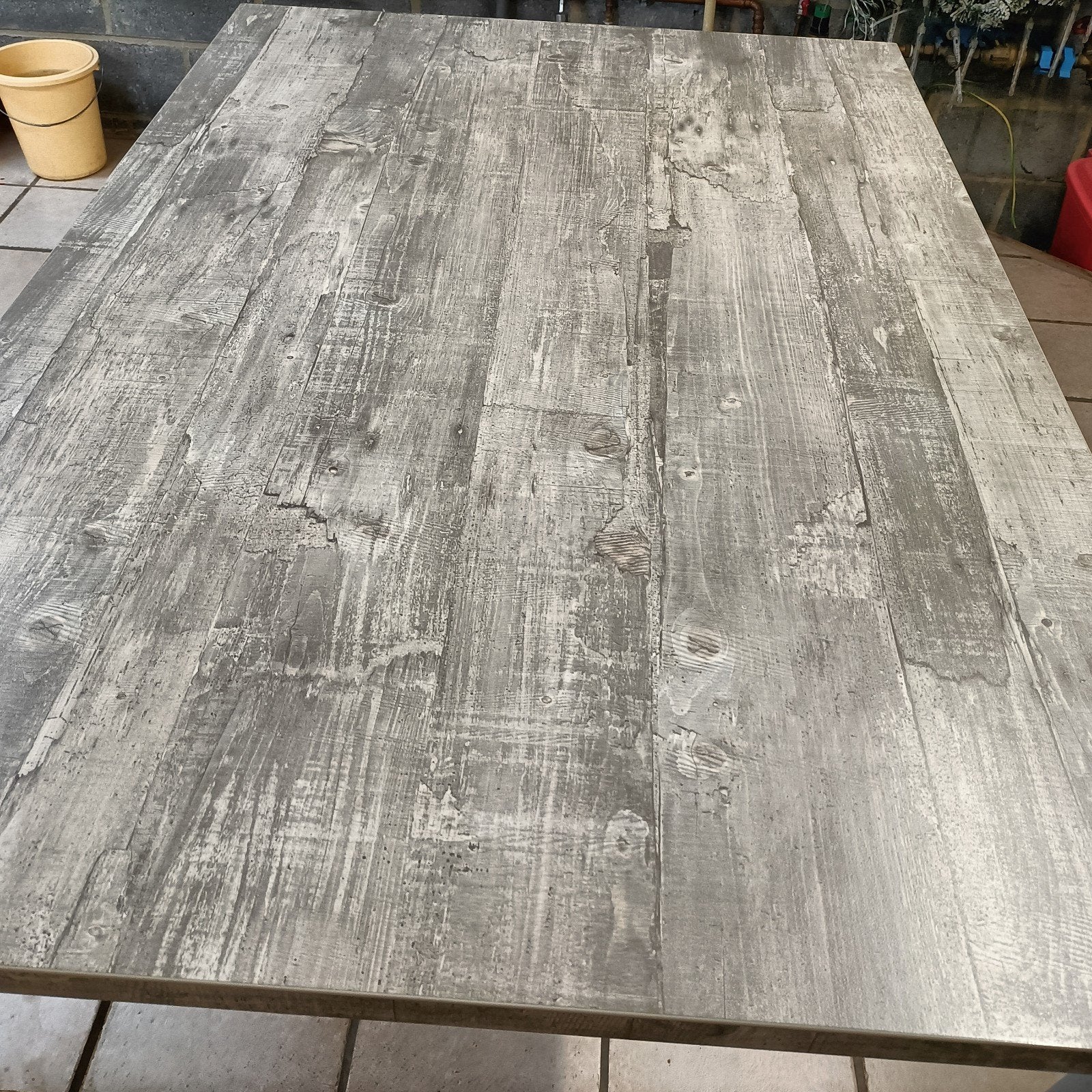 Mooie hoge keukentafel., Maison & Meubles, Accessoires pour la Maison | Fleurs séchées, Enlèvement