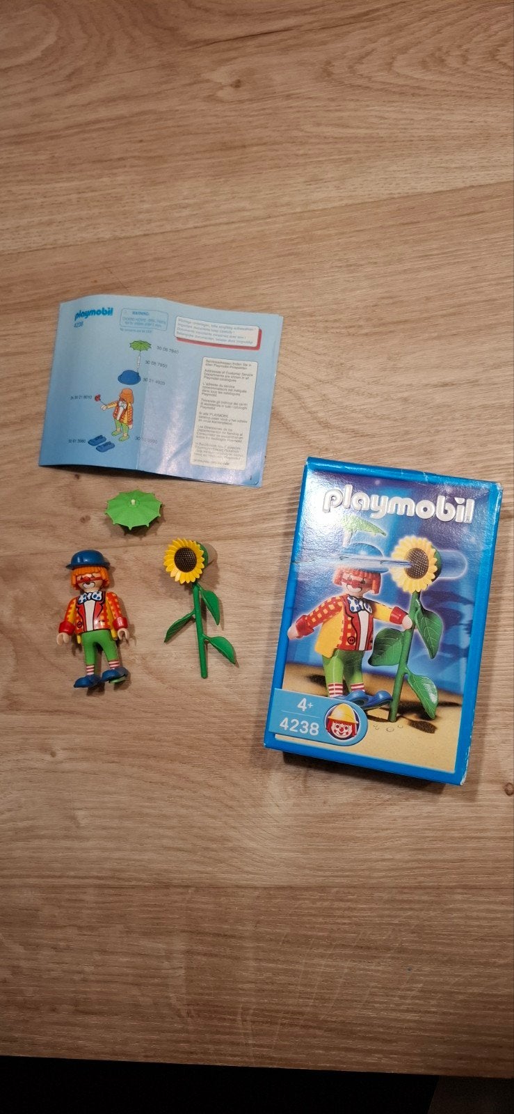 playmobil 4238 zonnebloem clown, Ophalen