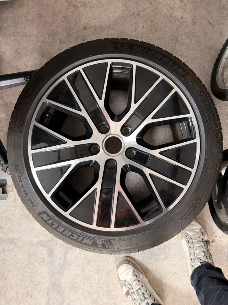 Taycan turbo aero velgen, Ophalen, Zomerbanden, Velg(en)