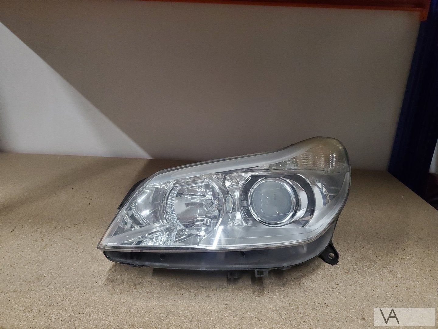 Citroen C5 2004-2008 xenon koplamp links + module 9650115480, Gebruikt, -, Ophalen of Verzenden, -