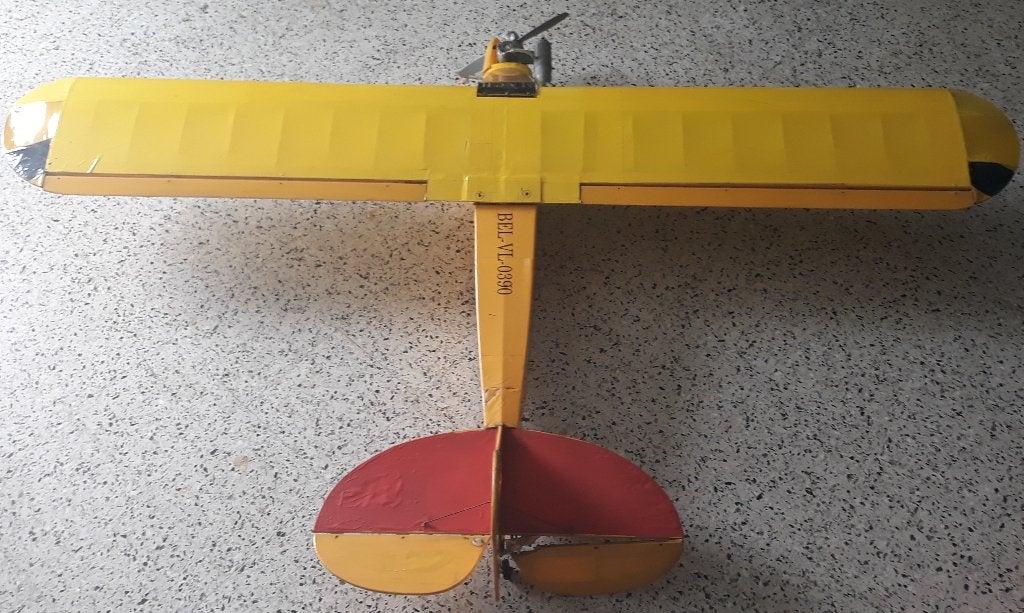 Piper Cub project, Ophalen, Niet werkend, Nitro