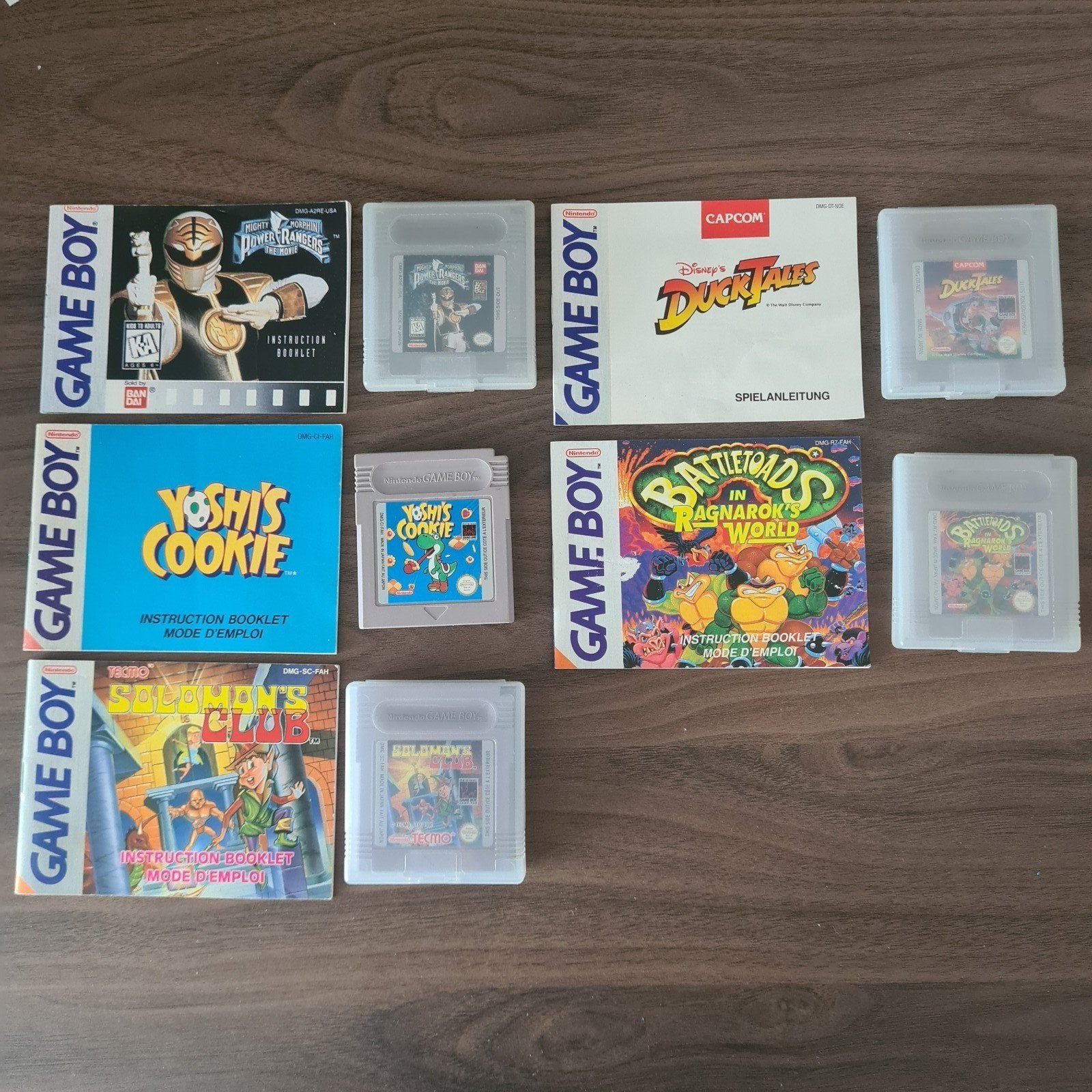 5 Nintendo Gameboy spellen met handleiding., Games en Spelcomputers, Avontuur en Actie, 1 speler, Ophalen of Verzenden, Zo goed als nieuw