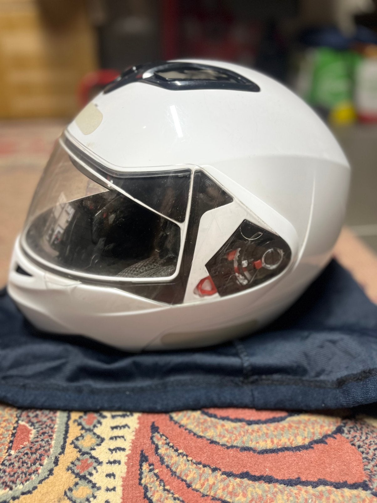 Casque moto/scooter, Motos, Enlèvement, M