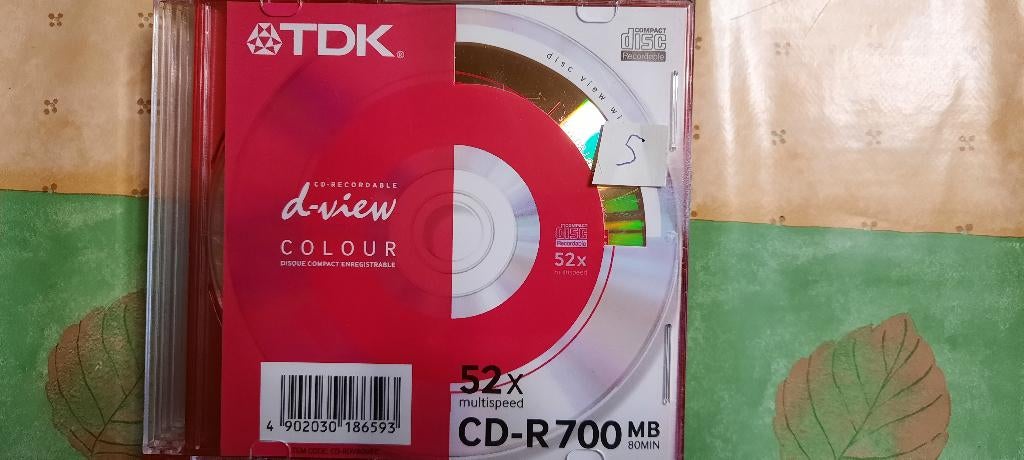 tdk d-vieuw colour splinternieuw per stuk verpakt, Enlèvement ou Envoi, Neuf, dans son emballage