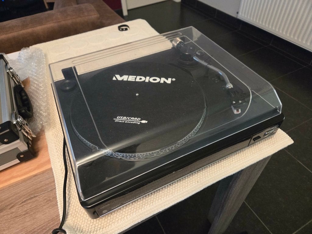USB-Platenspeler MEDION, Audio, Tv en Foto, Platenspelers, Pitch-regelaar, Zo goed als nieuw, Platenspeler, Ophalen