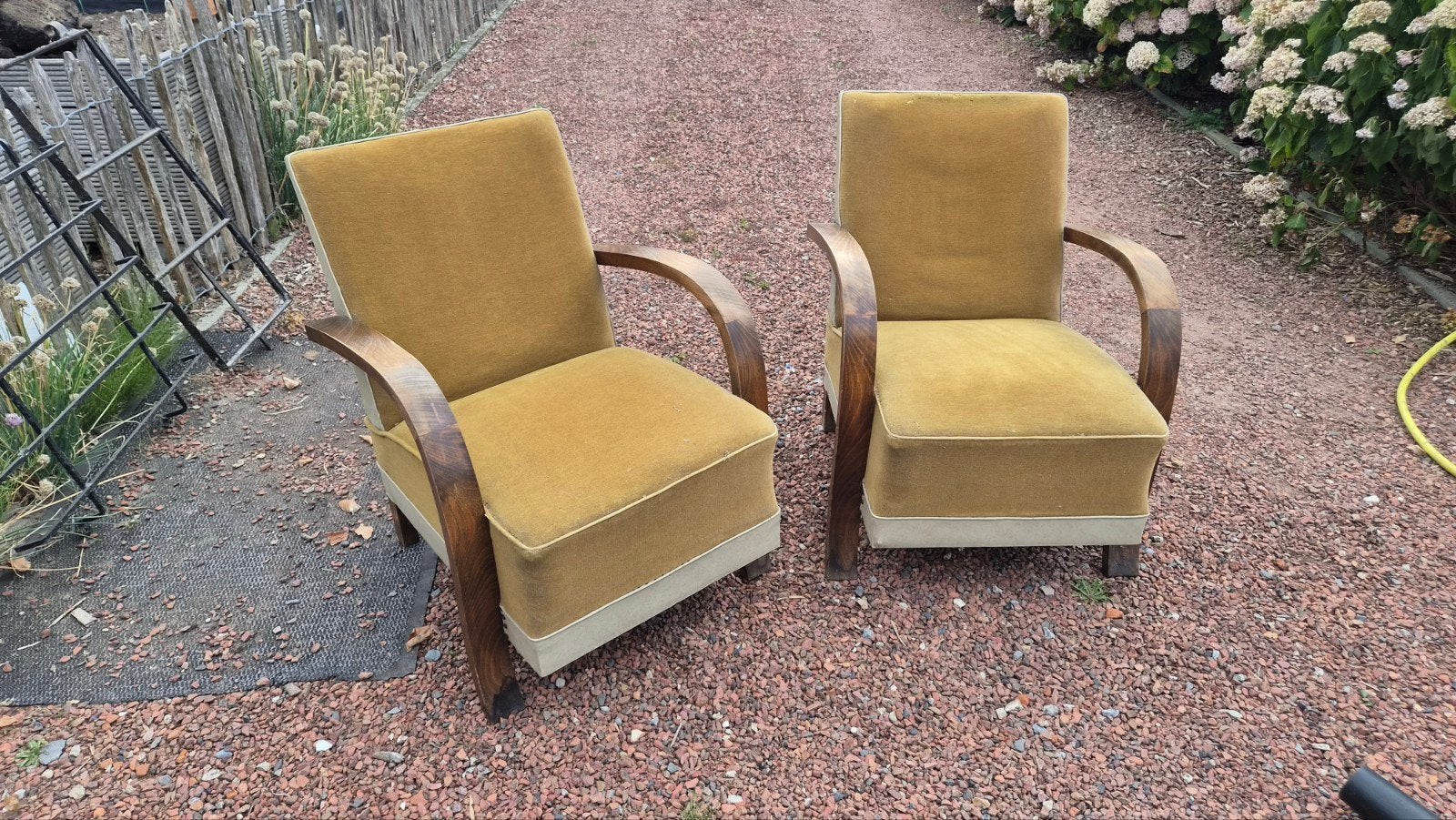Art deco zeteltjes, Ophalen