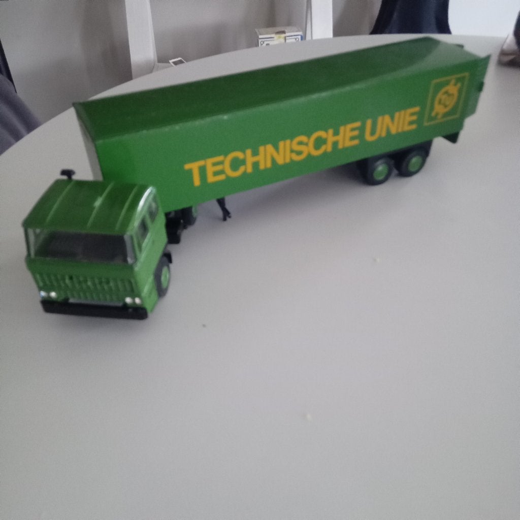 LION CAR DAF -TECHNISCHE UNIE--1/50, Hobby en Vrije tijd, Verzenden