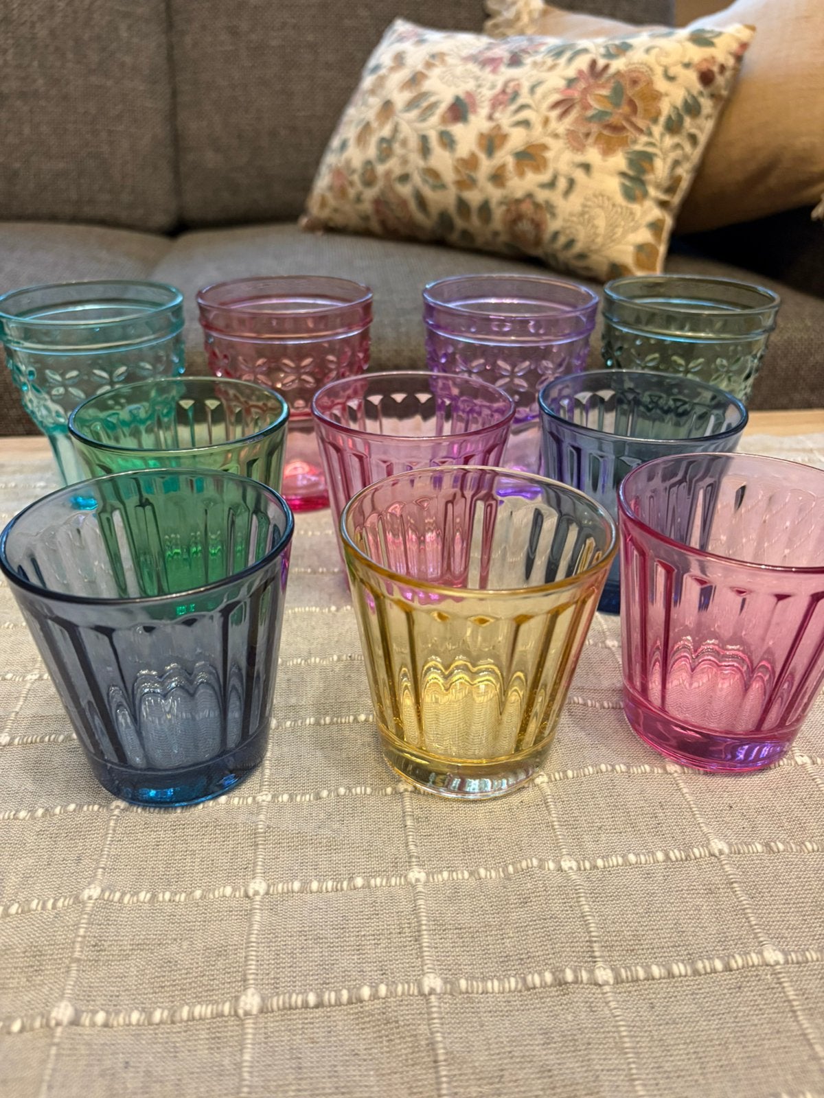 Lot de verres, Collections, Enlèvement ou Envoi, Comme neuf, Verre à eau