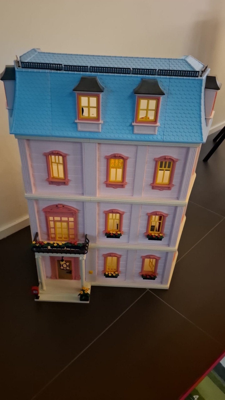 playmobil herenhuis 5303 + extra verdiep + 70206 + 70211, Ophalen, Gebouw, Complete set, Zo goed als nieuw