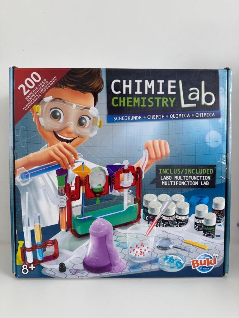 Buki chemie lab 200 experimenten, Kinderen en Baby's, Ophalen, Gebruikt, Ontdekken