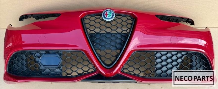 ALFA ROMEO GIULIA VOORBUMPER BUMPER COMPLEET ORIGINEEL!!!, Gebruikt, -, Voor, -