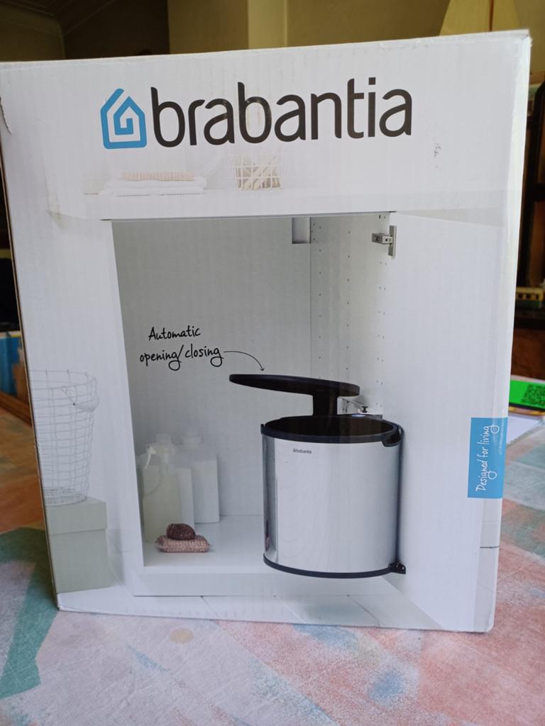 Brabantia inbouw vuilbak 15 liter NIEUW!, Huis en Inrichting, Emmers, Ophalen